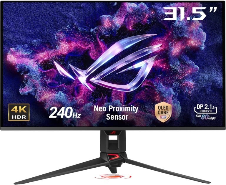 ASUS ROG Swift 32” 4K OLED Gaming Monitor (PG32UCDMR) ― 4K (3840 x 2160)